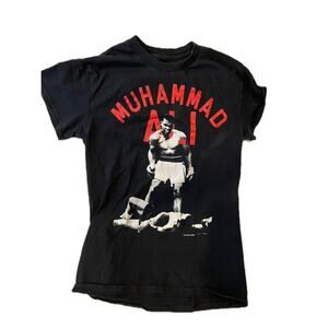 Muhammad Ali Black T-Shirt Mens S